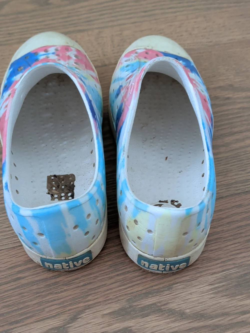Native Jeffersons Tie-dye Pattern Slip On Shoe